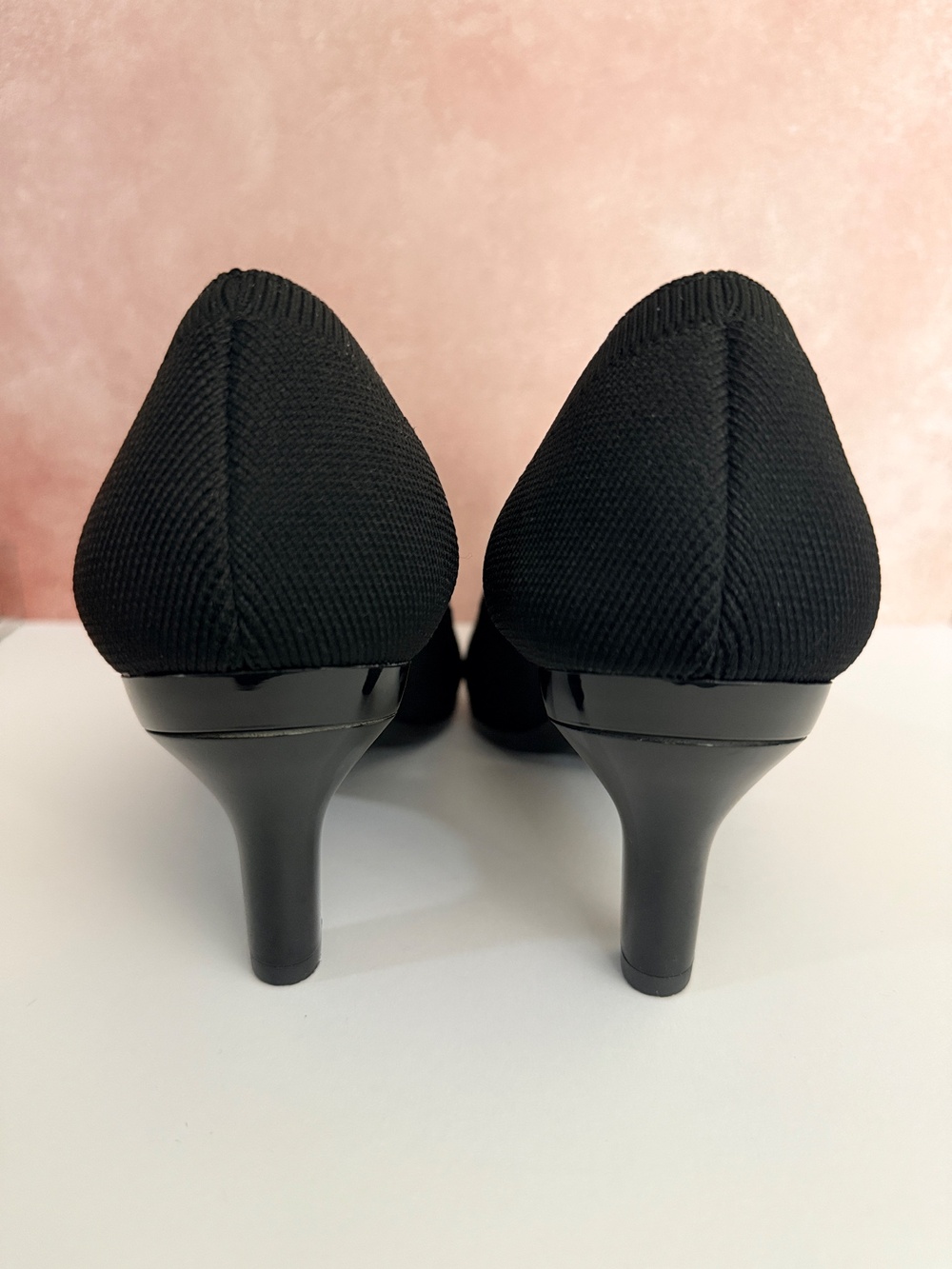 Pashion Footwear Coal Knit Pumps - Picture 4 of 7